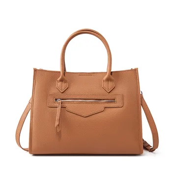 Custom 2024  Top Quality Genuine Leather Ladies Hand Bag And Purses Famous Brands Luxury Designer Handbags For Women Oem