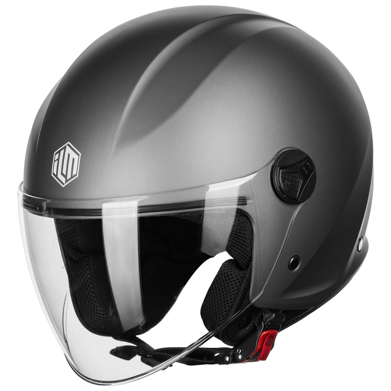 Motorcycle Helmet Motorcycle Scooter Open Jet Helmet Tip ECE 22-06 SonicMoto Black Matowy 2XL