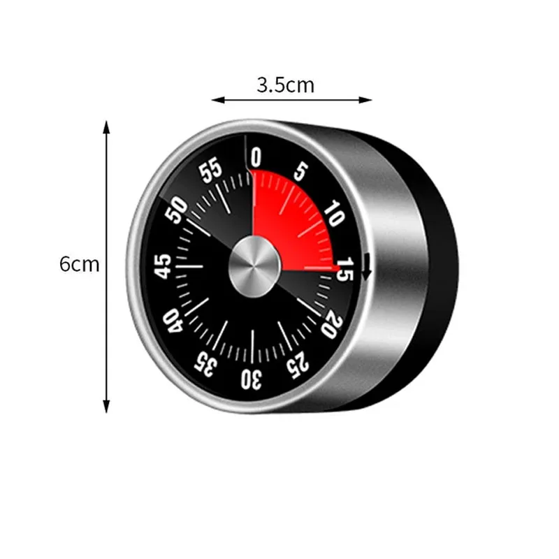 Mechanical Manual Digital Timer Magnetic Kitchen Timer Cooking Study ...