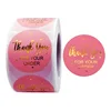 Round,1inch,Thank you sticker_4