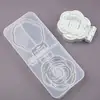Rose shape mold white