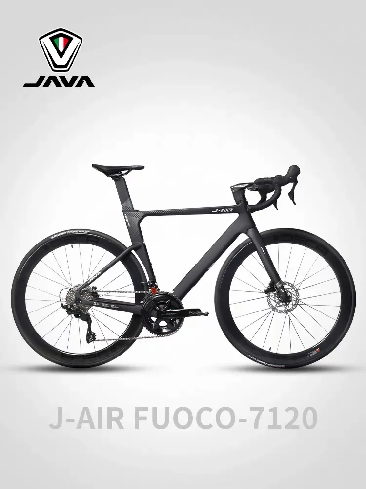 JAVA FUOCO フルカーボンロードバイク Java Carbon Fiber Road Bike 24 Speed 700C with Hydraulic