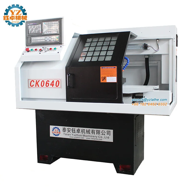 Economical Mini CNC Lathe CK0640 for Small Metal Parts