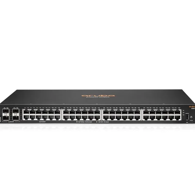 Aruba 6100 48G CL4 4SFP+ Network Switch Model JL675A