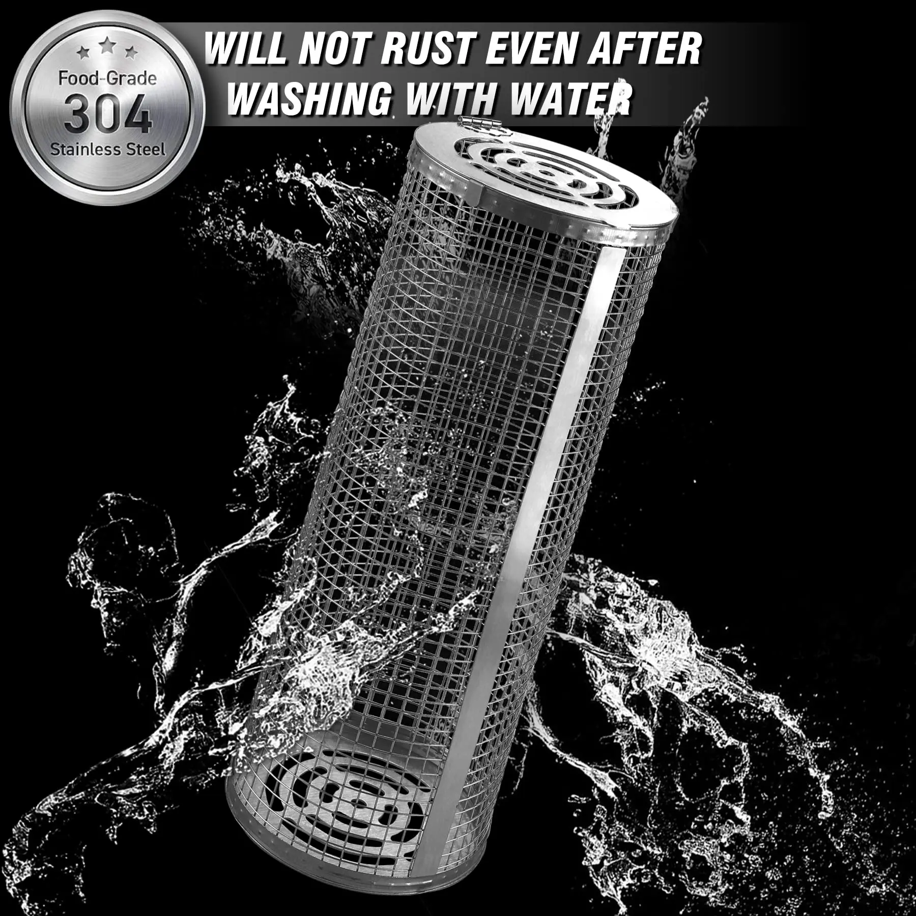 Easy To Clean Non Stick Durable Heat Resistance Stainless Steel Grill