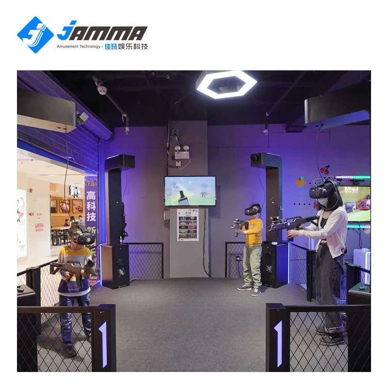 Virtual Reality Multiplayer VR Arcade Games Shooting Range VR Multiplayer Horror Zombie Games