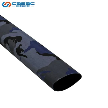 Customized Logo Casac Frosted Texture Heat Shrinkable Polyolefin Rods Non-Slip Flexible Hockey Stick Tube