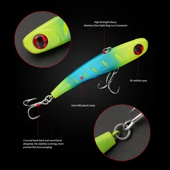 Cherry 7cm & 11.5cm Cherry Fishing Lure Artificial Hard Bait with Tremble Vib Noise for Swimming & Fishing – Hard Lure – view 4