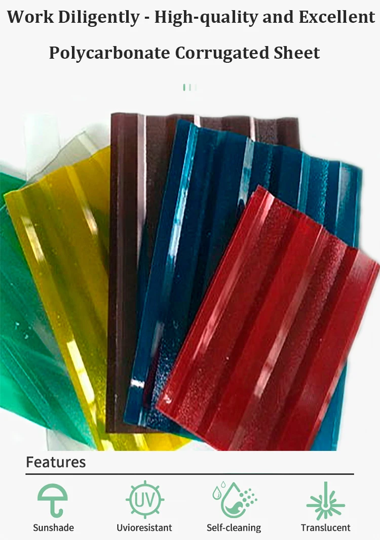 product pc board uv resistant plastic sheet monolithic poly carbonate techo policarbonato cali mini embossed  corrugated sheets-0