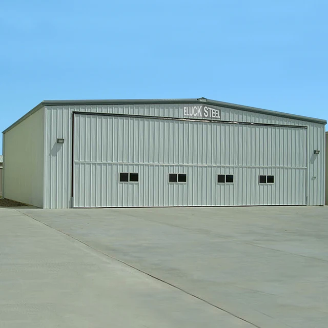 Long Span Aircraft Prefabricated Buildings Pre Engineered Steel Structure Warehouse/Workshop/Hangar