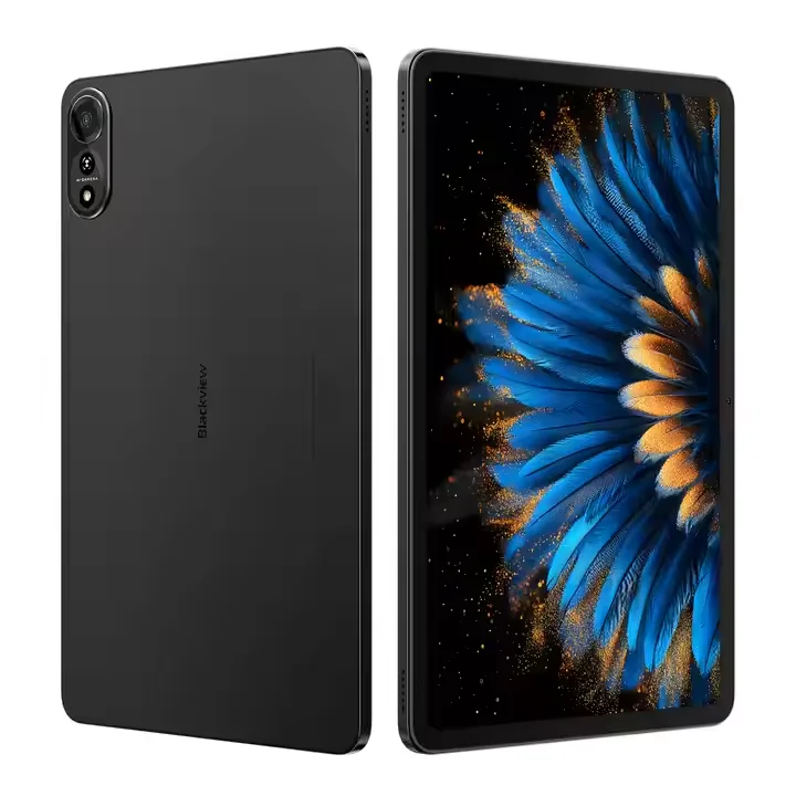 Blackview MEGA 2 Tablet PC 12'' 2K FHD+ Display Unisoc T615 12GB+12GB RAM 256GB ROM 9000mAh Battery 16MP Android 15 4G Tablets