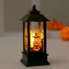 Small Square Lantern Pumpkin Style