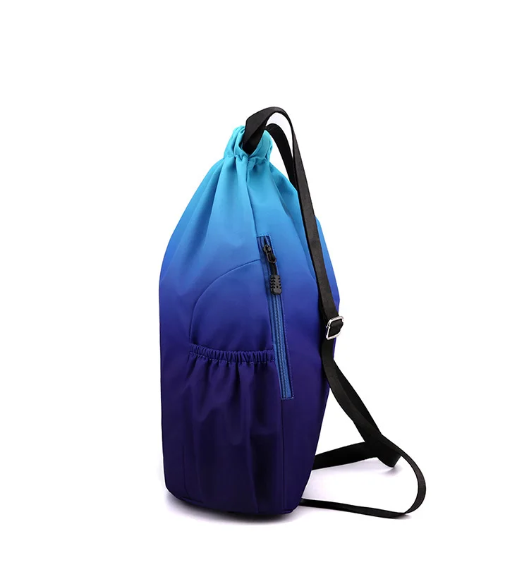 Casual Backpack Large Capacity Drawstring Backpack Bundle Pocket ...