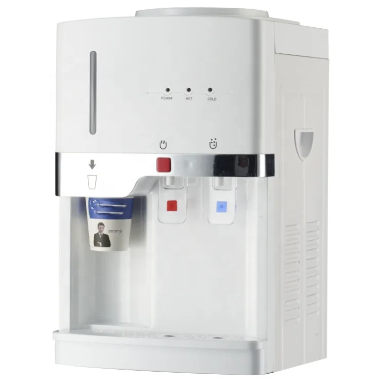 Бутылка с верхней загрузкой компрессора охлаждающий Электрический водяной диспенсер для горячей и холодной воды диспенсер