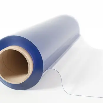 China Factory Low Price 0.02-3mm High Quality Soft Packing Transparent Roll PVC Print Clear Film
