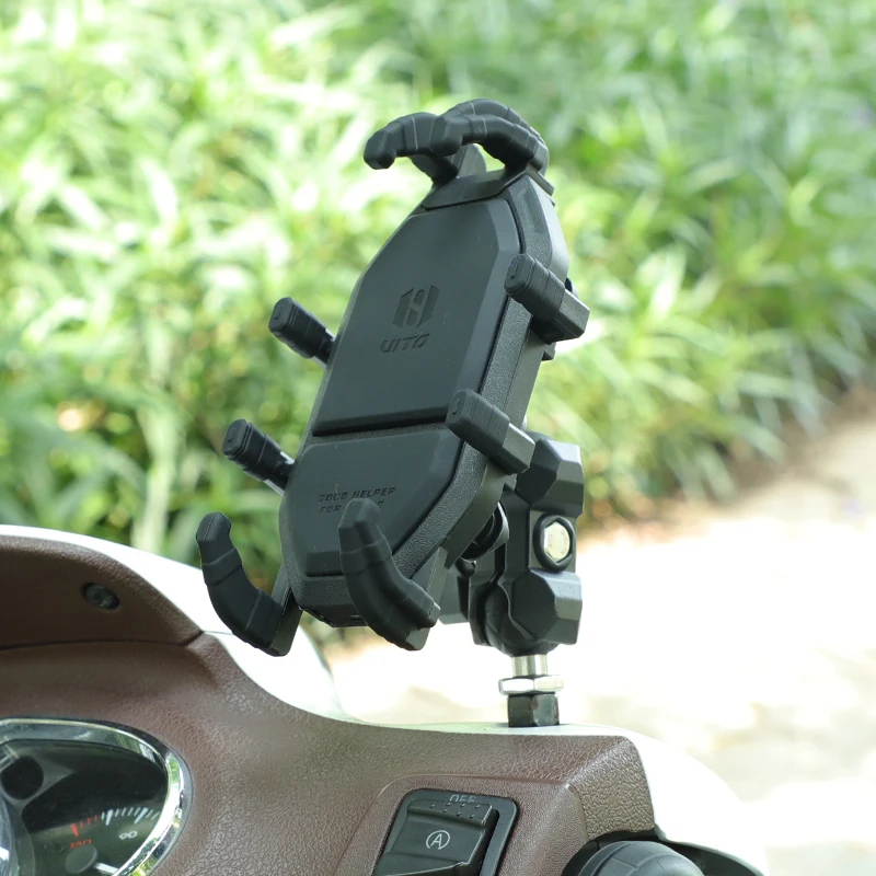 SMNU Factory Direct Sale Wide Applicability Phone Grip Smartphone Phone Mount Motorcycle Phone Holder Bracket