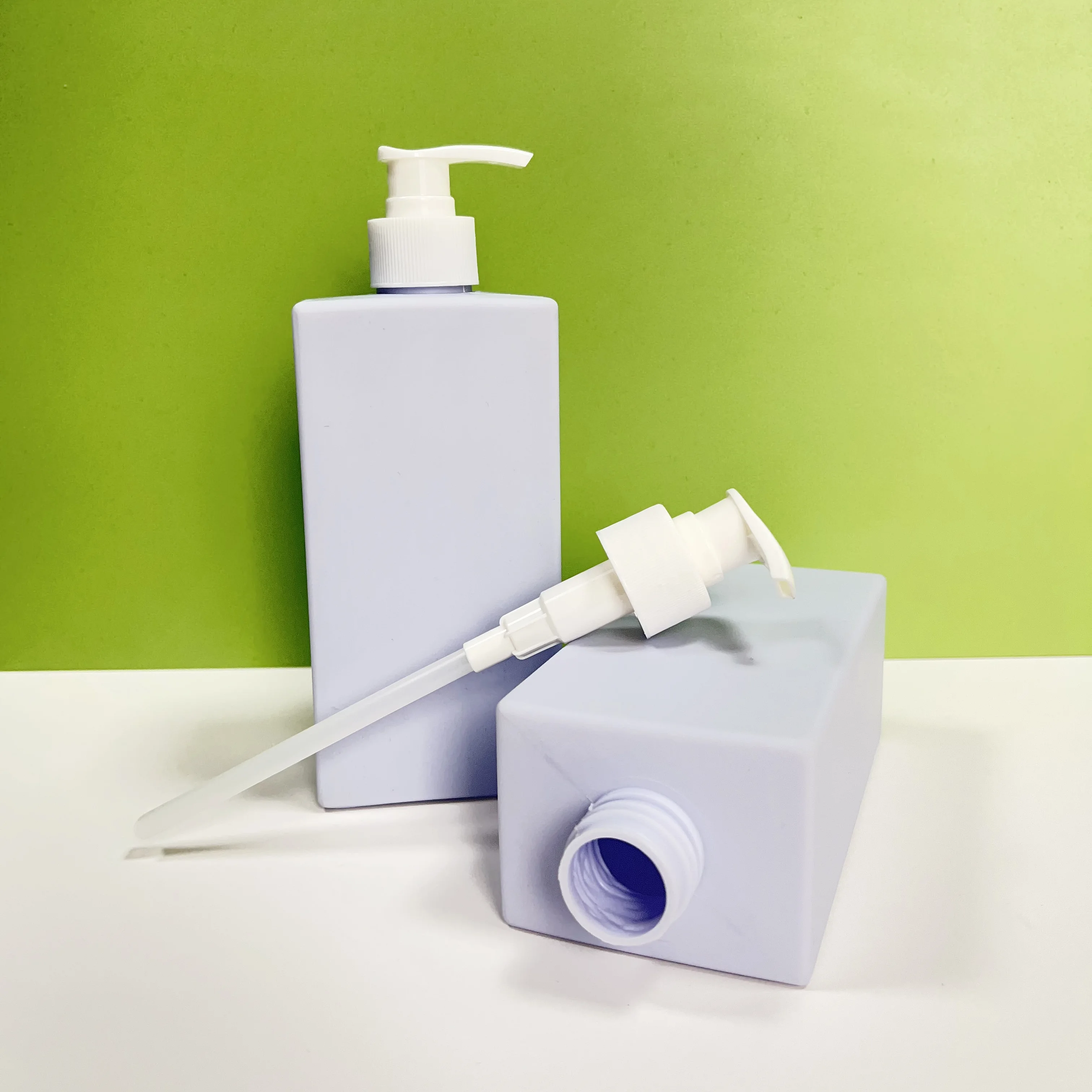 Hdpe 400ml 500ml 750ml 1000ml Cosmetic Shampoo Shower Gel Skin Care Lotion Plastic