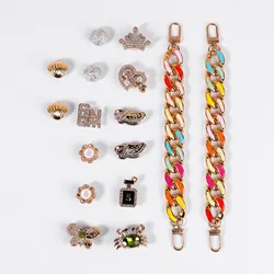 Wholesale Bling Colorful Rainbow Chain Summer Designer Cute