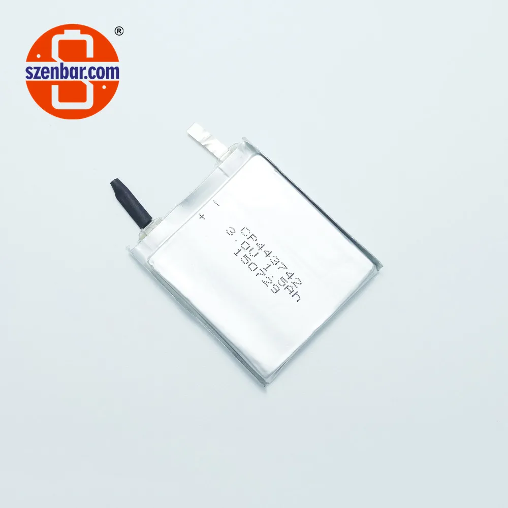 Factory Price Customized Slim Lithium Battery 3v CP304544 1300mAh
