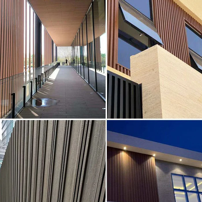 Saudi Arabia Grille Decorative Design Moulding WPC Panels