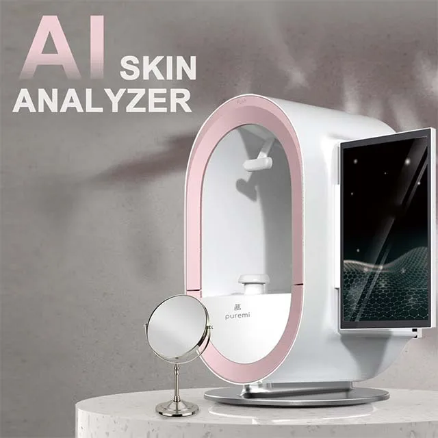 High-definition Pixels AI Facial Analysis Scanner Skin Analyerai Facial Problems Professional Skin Analysis Machine for Salon