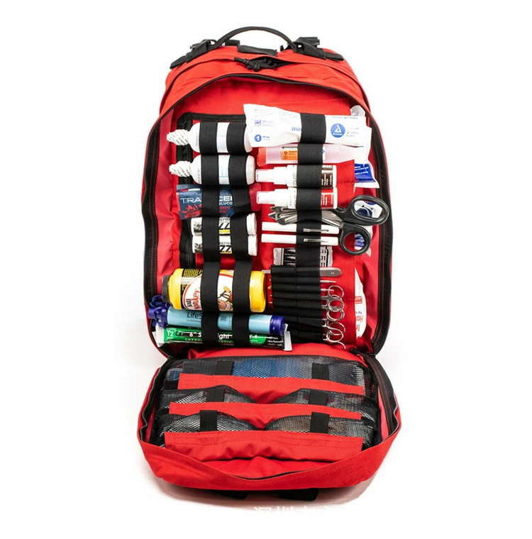 Wholesale Tactical Emergency Survival Medical Backpack First Aid Kit