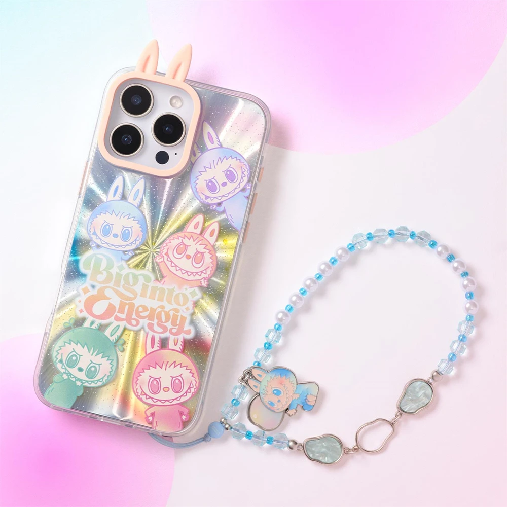 POPMART Labubu V3 Mystery Blind Box Phone Charm & Keychain