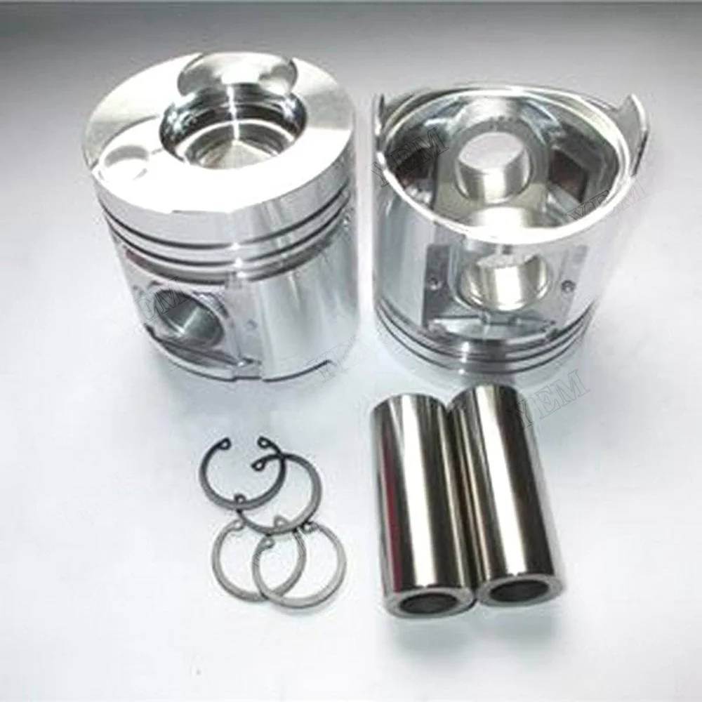 For Yanmar Engine 3D84E Piston YM129002-22081 One Set 3 Units