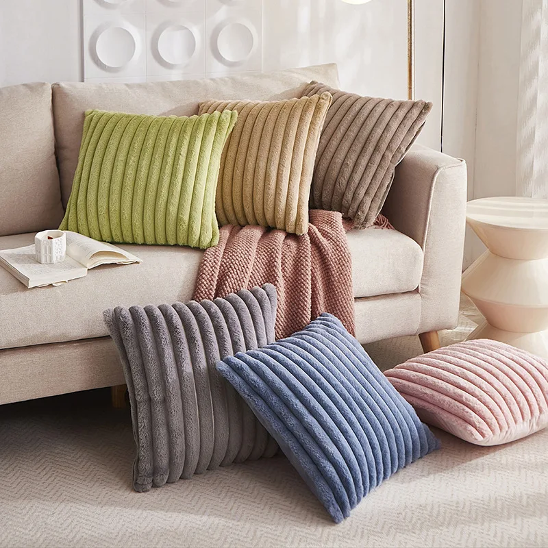 Add Personality to Your Room with Vibrant Solid Color Pillows.