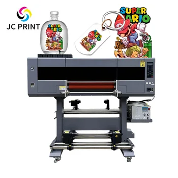 UV DTF sticker printer 60cm led uv dtf cup wrap transfers printing machine for phone case digital UV roll to roll printer