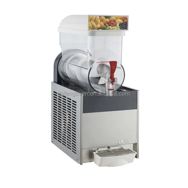 Premium Commercial Stainless Steel Slushy Machine With Triple Tank Advance Cooling, 45L (SAK52258)