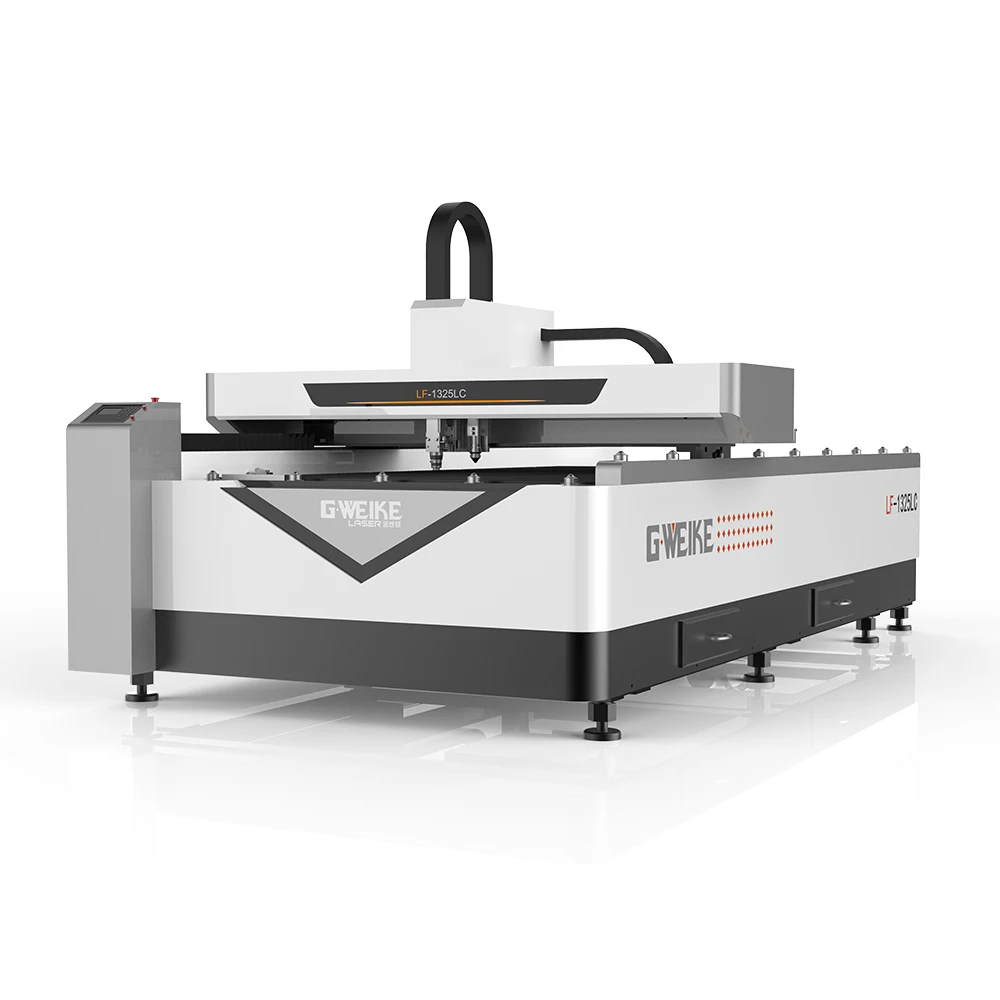 Multi Function Gweike LF1325LC CO2 and Fiber Laser Cutting Machine for Metal and Nonmetal