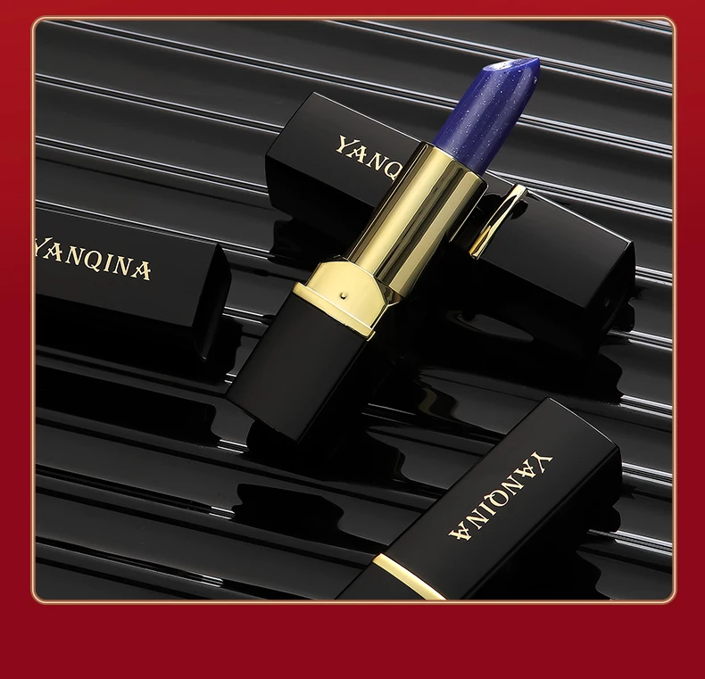 Yanqina Lips Beauty Makeup Moisturizing Nourishing Blue Rose ...