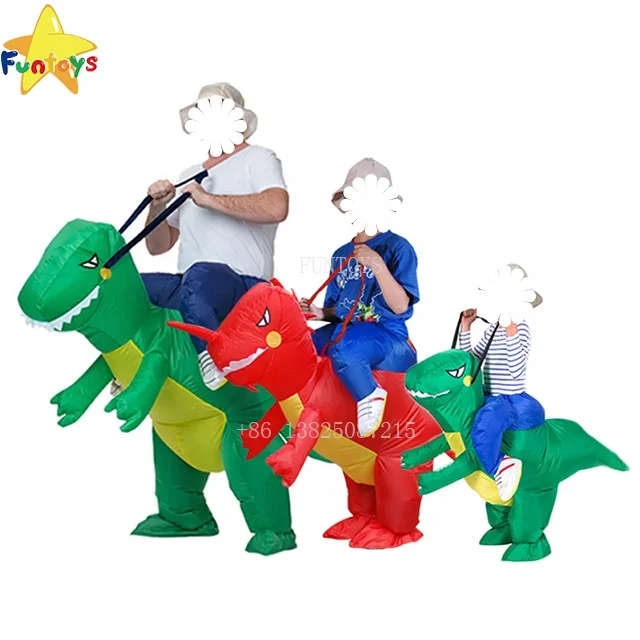 Funtoys Inflatable Dinosaur Clothing Funny Cartoon Show Clothes Halloween  Traje Macotte Mascot Costume For Adult - Buy Inflatable Dinosaur  Costumes,Inflatable Costumes,Mascot Costumes For Kid Product on 