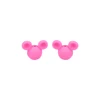 Tête de souris Perle focale Rose SA44