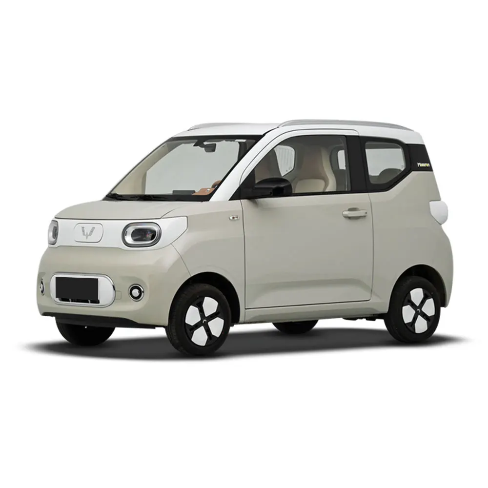 2024 Cheap Price New Energy Vehicles Wuling Hongguang 3-Door 4-seater Hatchback 215KM Long Range Mini Electric Cars For Sale