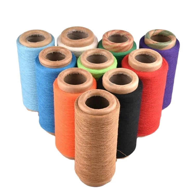 Recycled cotton and polyester blended cotton oe carded hammock yarn NE41 NE81 thread for hammock brazil