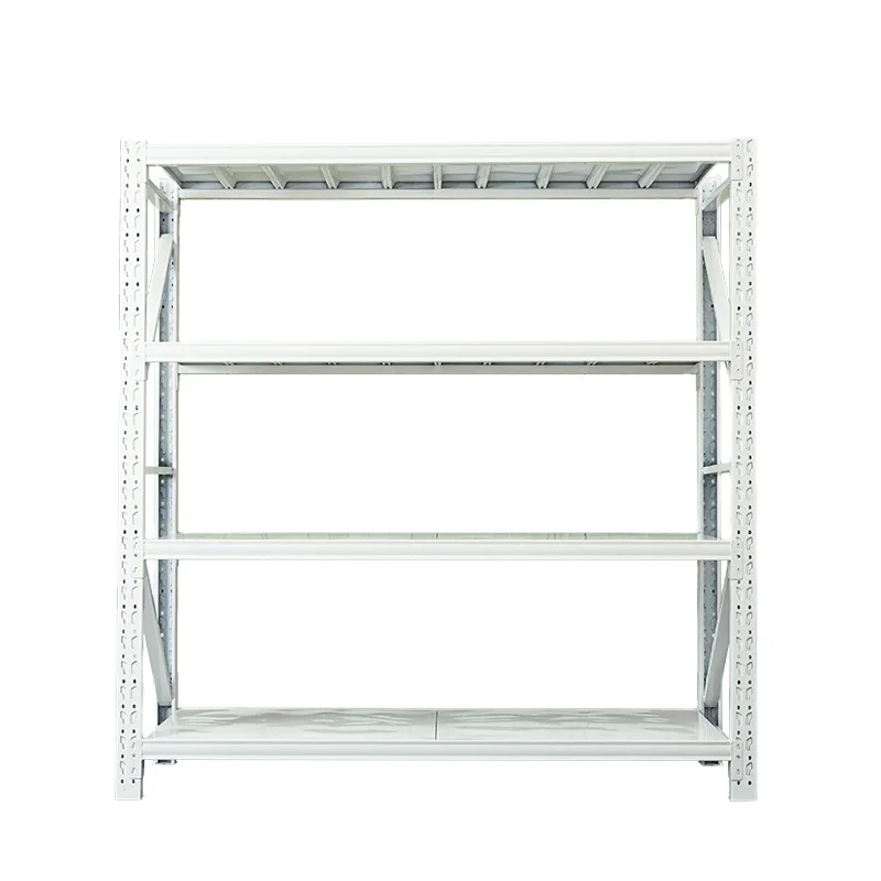 ヘビーデューティー倉庫保管棚 工業用ボルトレス棚 モダンガレージ棚