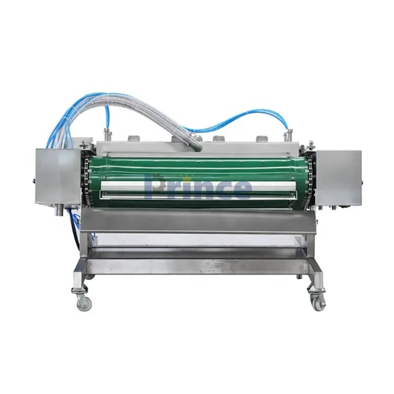 Vertical Vacuum Packing Machine Rice Sausage Sandwich Spare Parts Nut Seed Continuous Vacuum Rolling Sealer Packing Machine