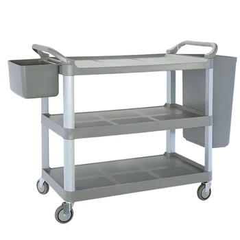 DaoSheng Factory Direct Sales 3 Tier Utility Cart Commercial Restaurant Service Truck Hotel Food Multifunctional Cart