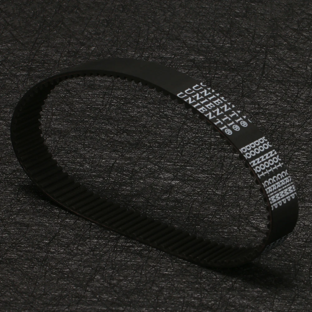 600-5M HTD Timing Belt 120 Teeth PU Steel Wire Closed Loop 15mm-Wide 5mm-Pitch