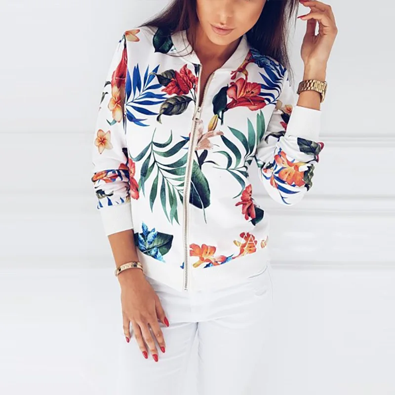 long floral jacket