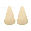 Gourd-shaped breast pads-light skin tone-10 pcs in opp bag