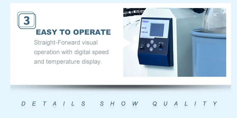 Digital Rotary Evaporator, 20L, 220 V, Electric - detail 14