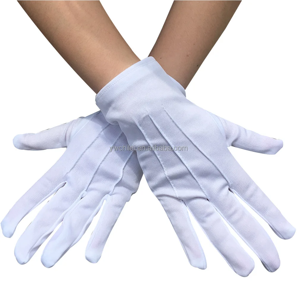 Мужские деловые смокинг Honor Guard парад нейлоновые хлопковые перчатки