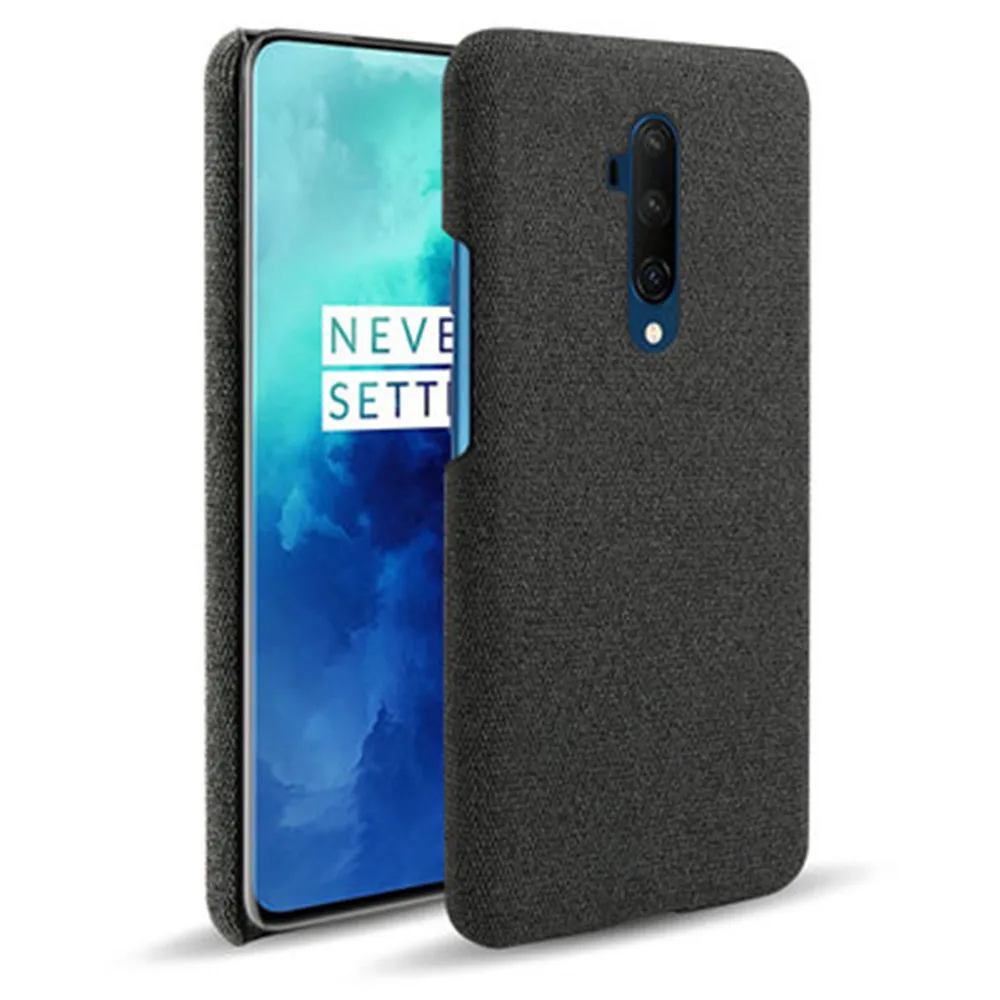 Back Cover For OnePlus 7T Pro Soft Premium Textile Fabric Shockproof Phone Case for OnePlus 7T Pro supplier