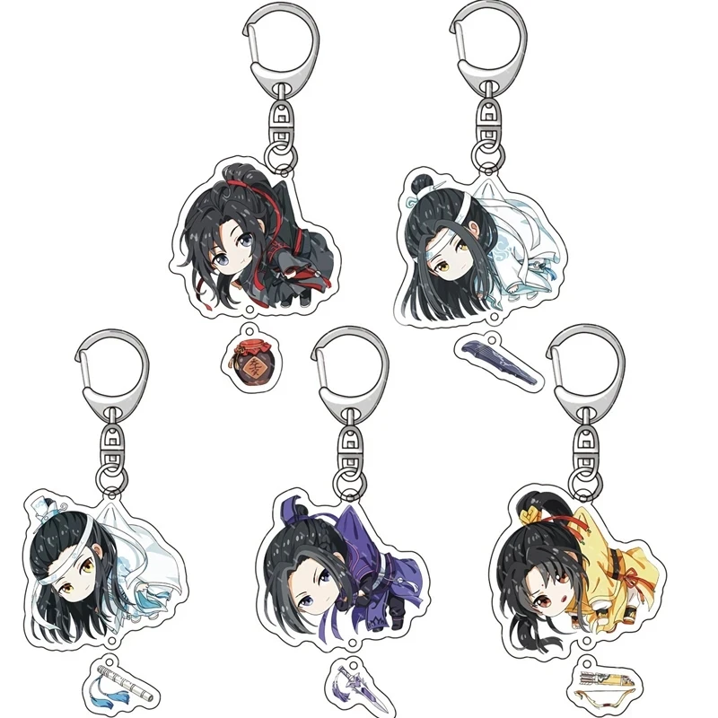 Portachiavi Acrilico Anime Mo Dao Zu Shi – Lan WangJi E Wei WuXian, Ciondolo Regalo Fan