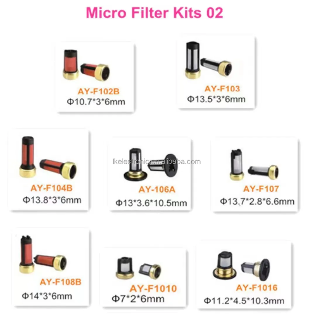 Auto Spare Part Fuel Injector Basket Micro Filter for Denso