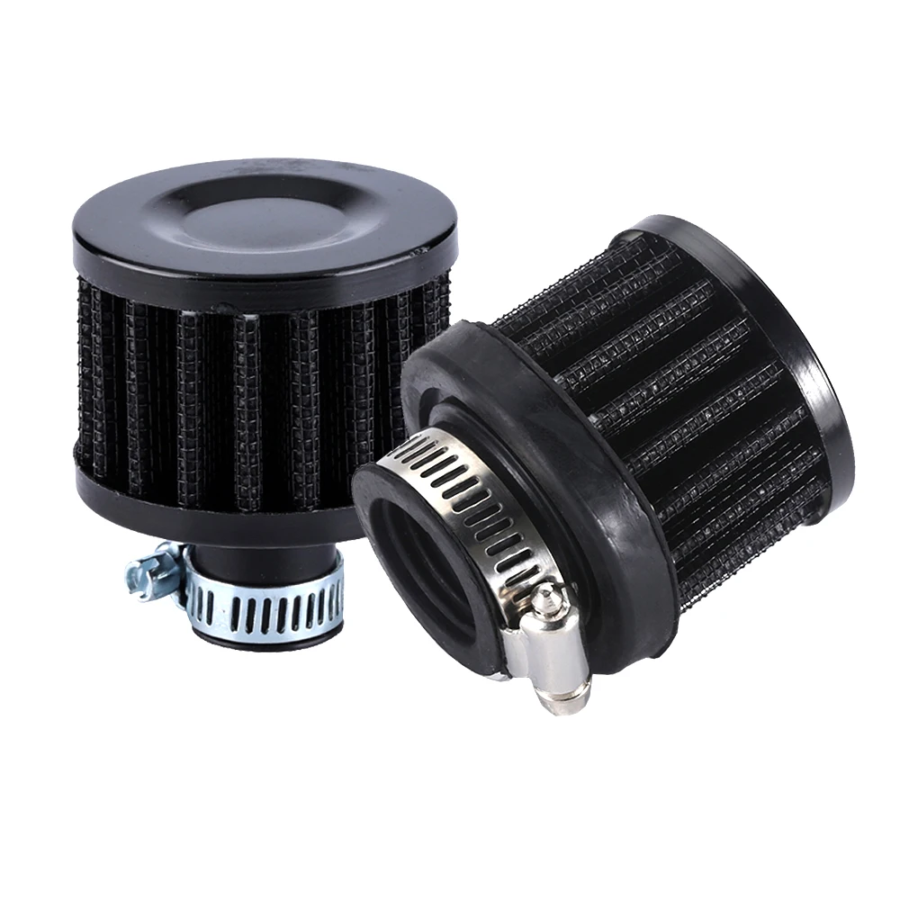 12mm 25mm Universal Air Filter For Car Motorcycle Cold Air Intake High