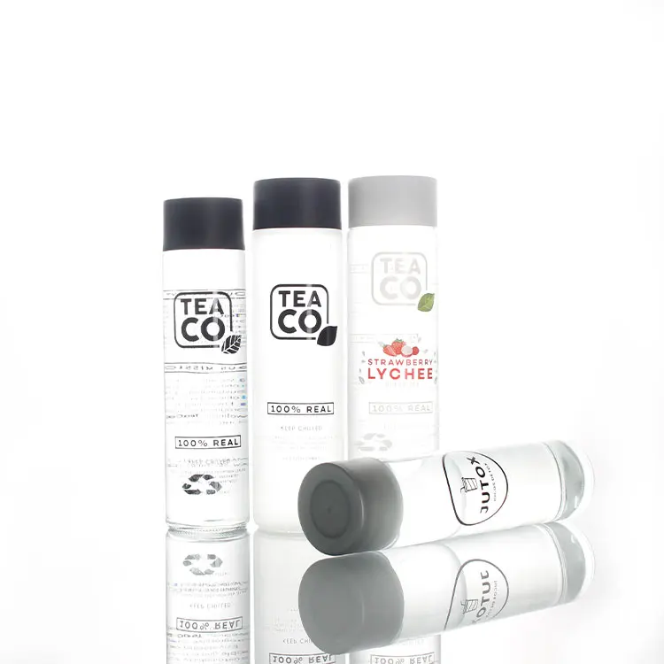 200ml500ml 375ml  750ml 800ml Juice Drinking Beverage Mineral Spring Water Voss Bouteille En Verre Glass Bottle